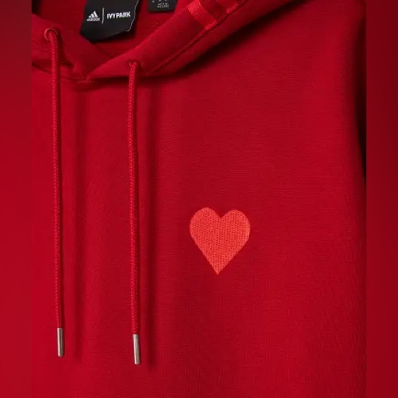 Unisex Adidas Ivy Park IVY HEART hoodie - Picture 2 of 5